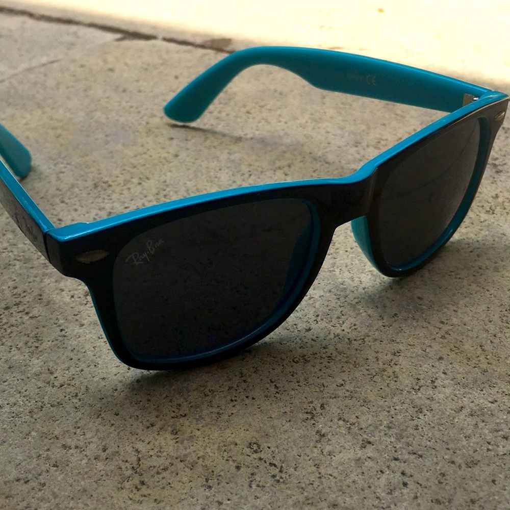 Blue Ray Ban sunglasses